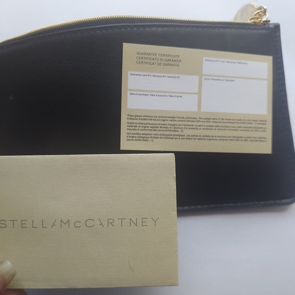 Womens Stella McCartney Gray Gradient Brushed Silver Aviator Sunglasses main image 4